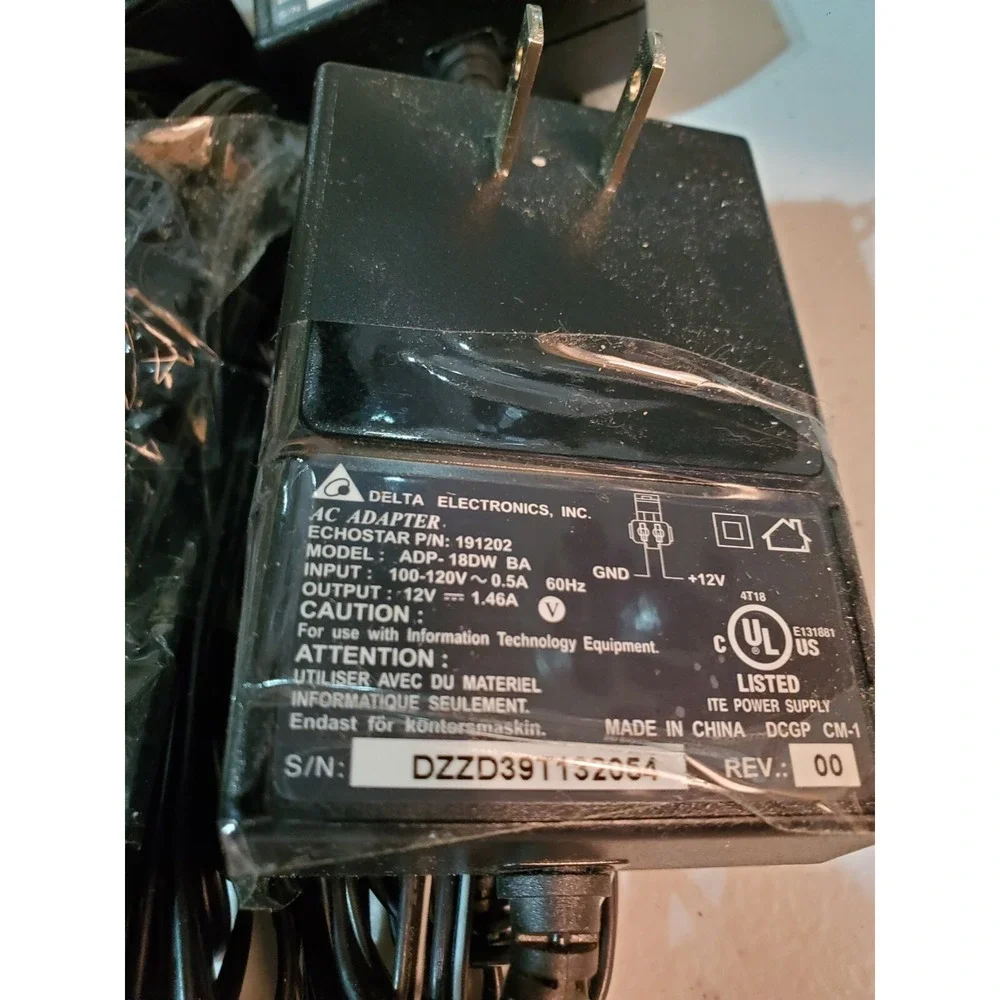 Lot Of 9 Original AC Adapter Power Supply Misc All Black